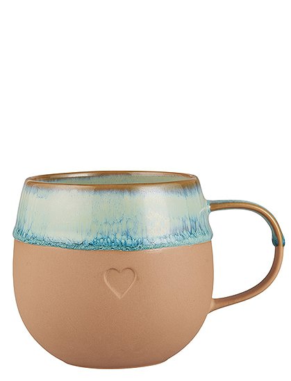 Tasse Heart aus Ton, 380 ml von Ib Laursen &#9733; Kundenbewertung "Sehr gut" &#9733; 10&euro; Rabatt für Neukunden &#9733; Schnell verschickt &#9733; Günstig bei car-Moebel.de