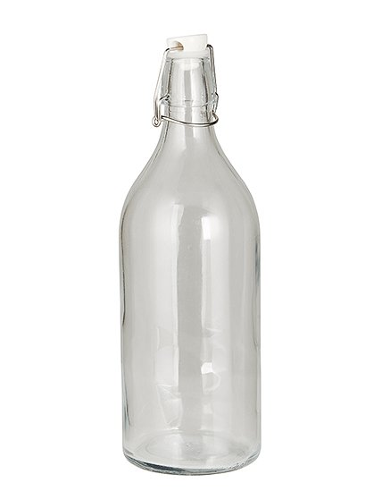 Glasflasche 1L, Bügelverschluss v. Ib Laursen &#9733; Kundenbewertung "Sehr gut" &#9733; 12&percnt; Neukundenrabatt &#9733; Schnell verschickt &#9733; Günstig bei car-Moebel.de