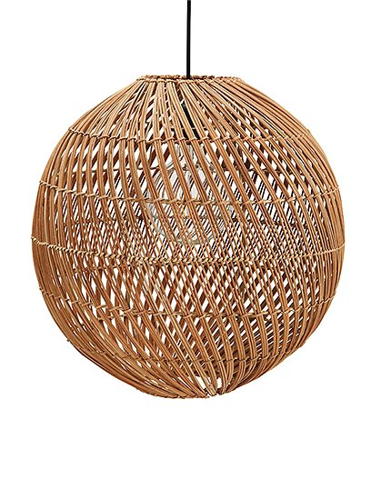 Rattan Hängeleuchte von Madam Stoltz &#9733; Kundenbewertung "Sehr gut" &#9733; 10&euro; Rabatt für Neukunden &#9733; Jetzt günstig kaufen bei car-Moebel.de