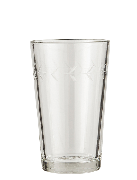 Wasserglas mit Blattkante von IB Laursen &#9733; Kundenbewertung "Sehr gut" &#9733; 10&euro; Neukundenrabatt &#9733; Schnell verschickt &#9733; Günstig bei car-Moebel.de