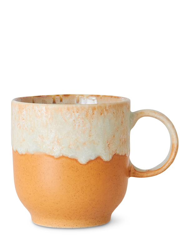 Kaffeetasse 70's Keramik von HKliving &#9733; Kundenbewertung "Sehr gut" &#9733; 10&euro; Rabatt für Neukunden &#9733; Schnell verschickt &#9733; Günstig bei car-Moebel.de