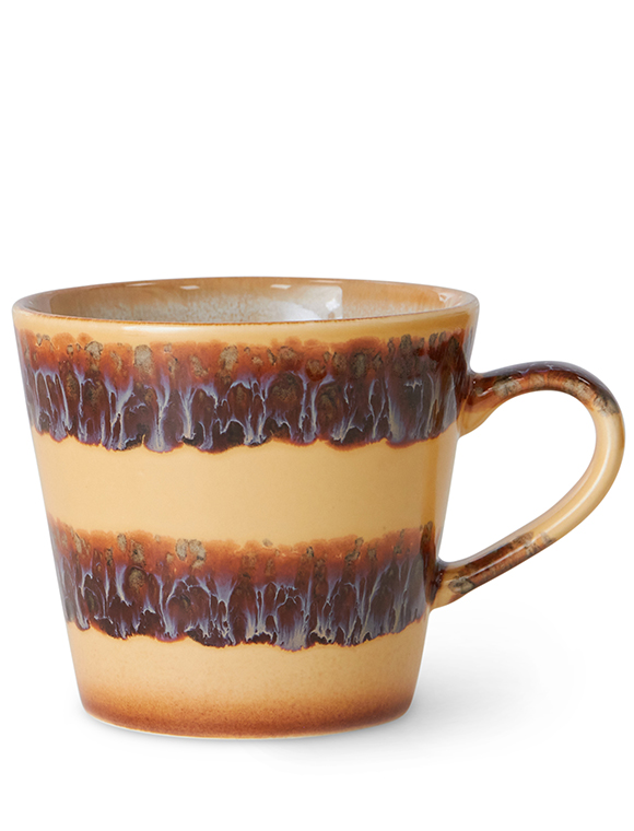 Cappuccinotasse 70's von HK Living &#9733; Kundenbewertung "Sehr gut" &#9733; 10&euro; Rabatt für Neukunden &#9733; Schnell verschickt &#9733; Günstig bei car-Moebel.de