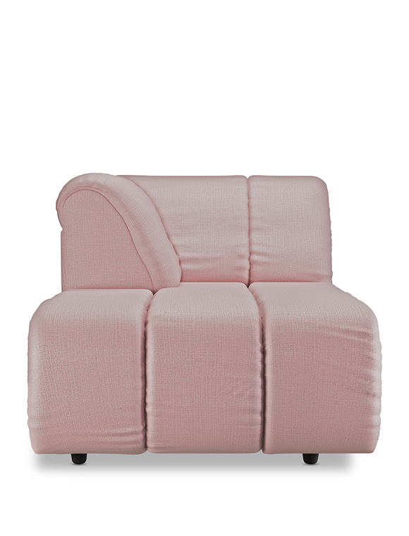 Wave Couch Wise Blossom Bezug von HKliving &#9733; Kundenbewertung "Sehr gut" &#9733; 10&euro; Rabatt für Neukunden &#9733; Jetzt günstig kaufen bei car-Moebel.de