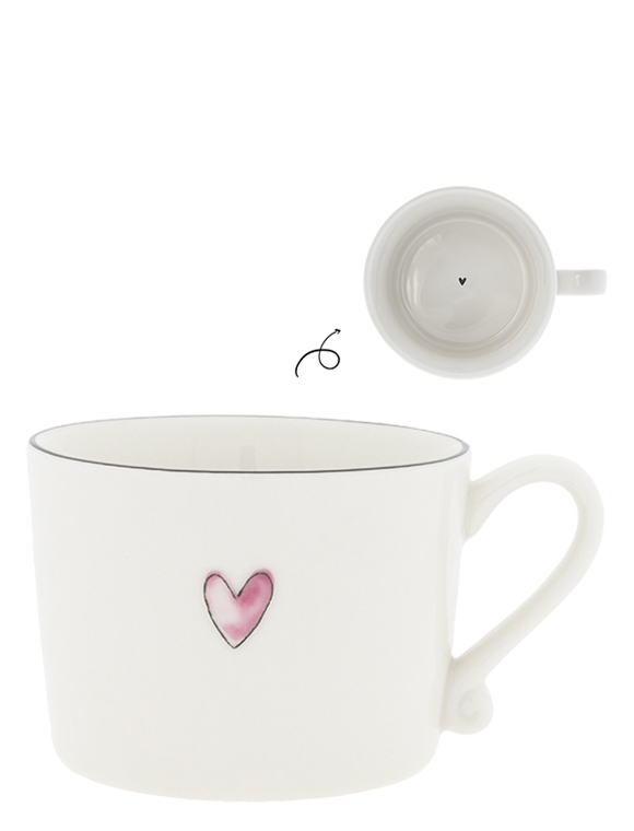 Kaffeetasse, rosa von Bastion Collections &#9733; Kundenbewertung "Sehr gut" &#9733; 10&euro; Rabatt für Neukunden &#9733; Schnell verschickt &#9733; Jetzt bei car-Moebel.de