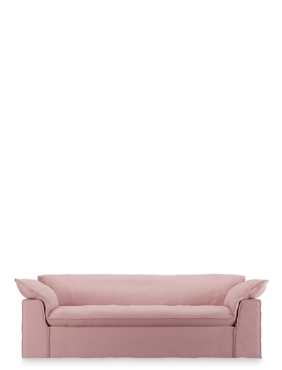 Nomad Couch, Wise Blossom Bezug in rosa von HKliving &#9733; Kundenbewertung "Sehr gut" &#9733; 12&percnt; Rabatt für Neukunden &#9733; Jetzt günstig kaufen bei car-Moebel.de